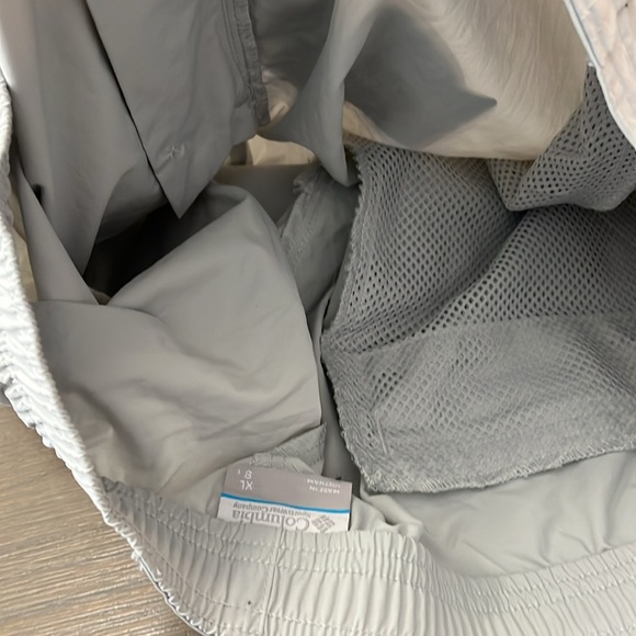 NWT! Columbia Men's gray Bahama Cargo Shorts. Nylon. Various sizes - Picture 12 of 16